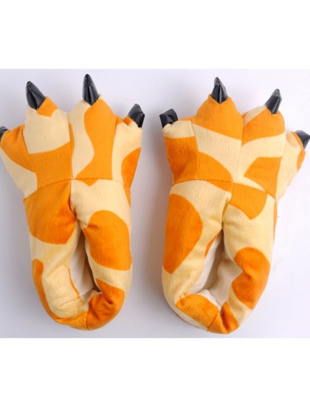Giraffe PatternPlüsch Pfote Kralle Hausschuhe Pantoffel Tier Hirsch Pattern Kostüm Schuhe