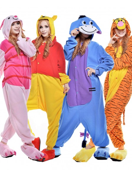 Winnie the Pooh Onesies & Tigger & Piglet & I-Aah Pyjamas für Erwachsene