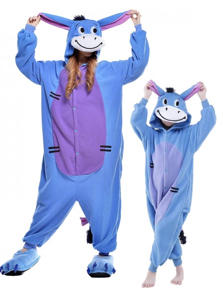 I-Aah Kigurumi Onesie Pyjamas Tier Kostüme für Erwachsene und Kinder