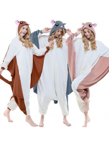 Flughörnchen Schlafanzug Kostüme Onesie Tierkostüm Für Erwachsene Pyjama