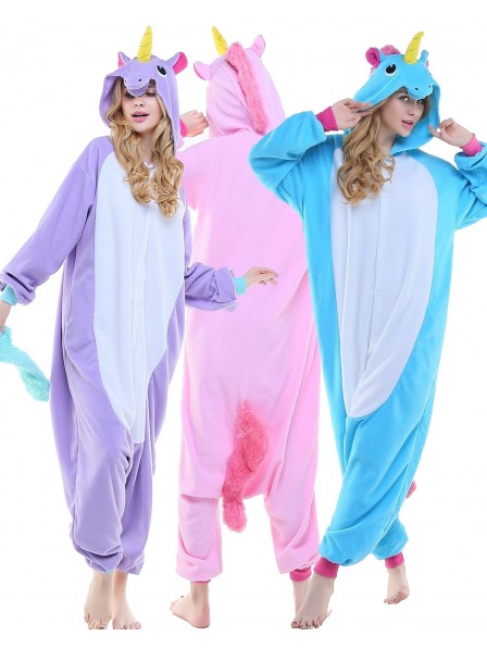 Einhorn Schlafanzug Kostüm Onesie Tierkostüm Für Erwachsene Pyjama