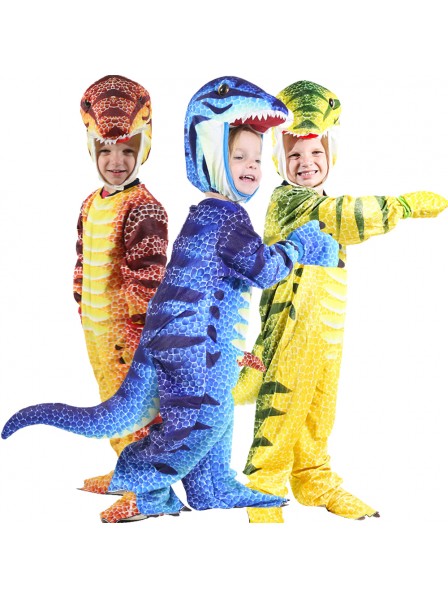 Kinder Dinosaurier Fasching Kostüm Cosplay Halloween Party Tyrannosaurus rex