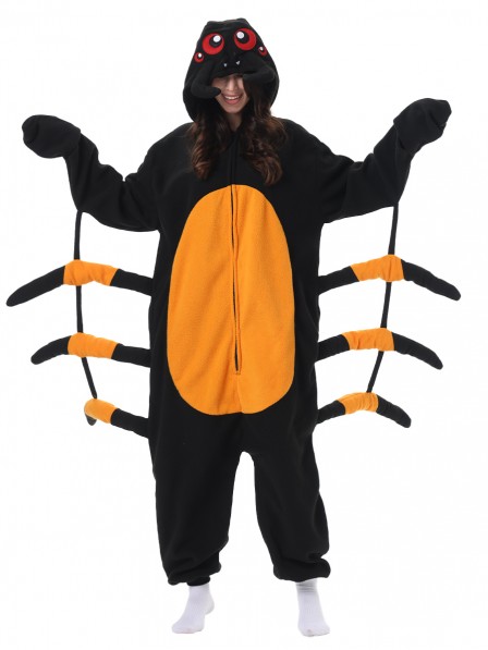 Erwachsenes Spider Fasching Kostüm Overall Jumpsuit Freizeitkleidung Schlafanzug Einfaches Cosplay