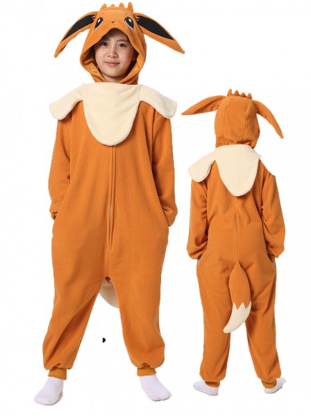 Pokémon Eevee Onesie Kostüme Für Kinder Schlafanzug Kostüm