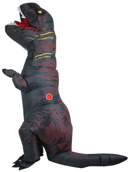 Aufblasbares Dinosaurier Kostüm Blow Up Trex Kostüme Karneval Kostüm Grau