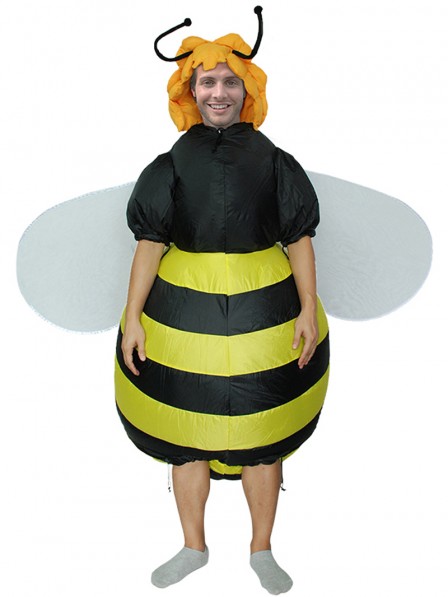 Aufblasbares Honigbienen Kostüm für Erwachsene Halloween Kostüm Party Outfit