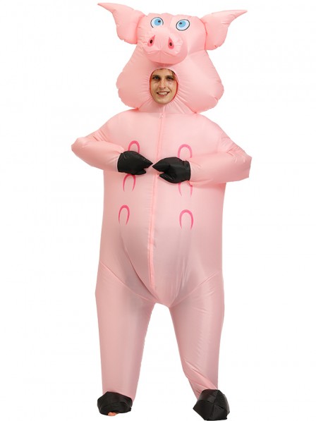 Aufblasbares Schweinchen Kostüm für erwachsene Halloween Kostüme