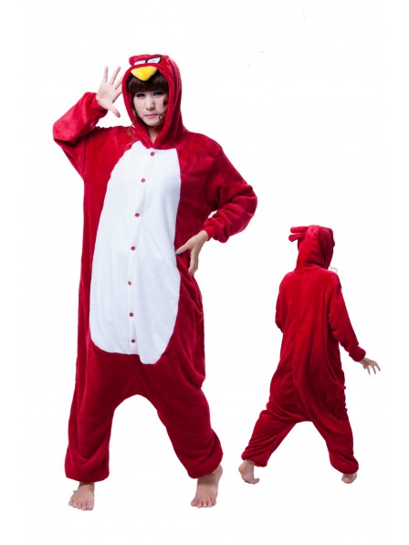 Angry Bird Pyjama Onesies Weich Tier Kostüme Für Damen & Herren Schlafanzug Kostüm