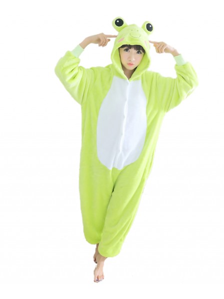 Frosch Pyjama Onesies Weich Tier Kostüme Für Damen & Herren Schlafanzug Kostüm