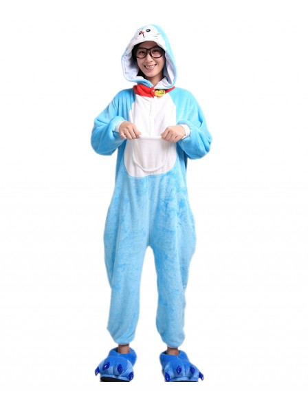 Doraemon Pyjama Onesies Weich Tier Kostüme Für Damen & Herren Schlafanzug Kostüm