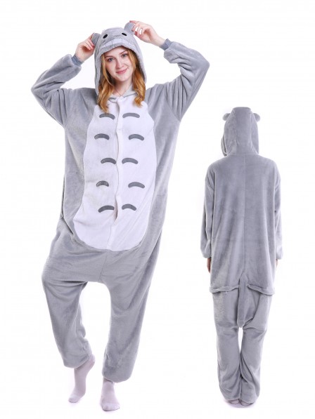Totoro Pyjama Onesies Weich Tier Kostüme Für Damen & Herren Schlafanzug Kostüm