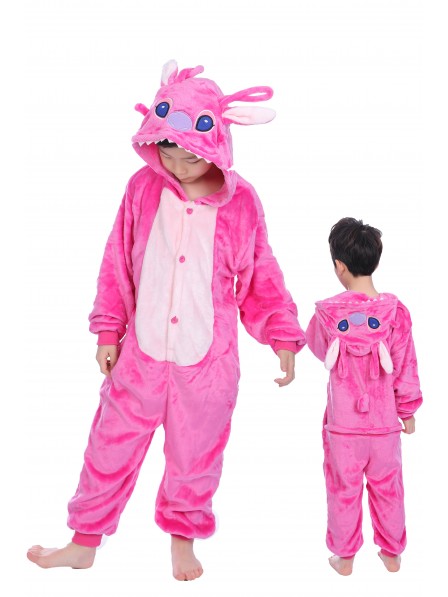 Pink Stitch Anagel Pyjama Onesies Kinder Tier Kostüme Für Jugend Schlafanzug Kostüm