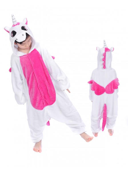 Rosa Einhorn With Wings Pyjama Onesies Kinder Tier Kostüme Für Jugend Schlafanzug Kostüm