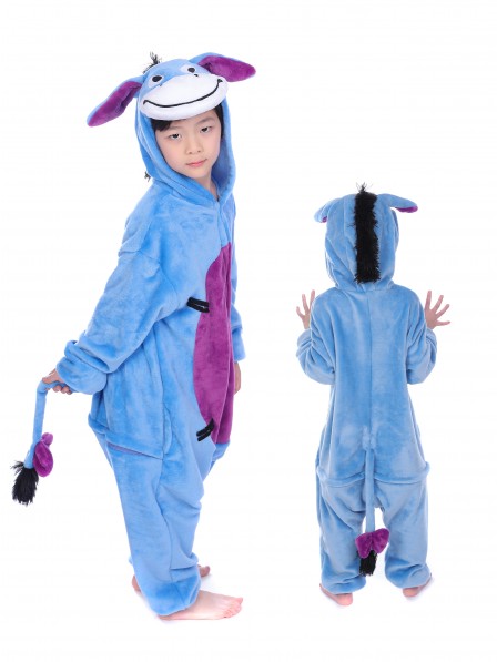 I-Aah Pyjama Onesies Kinder Tier Kostüme Für Jugend Schlafanzug Kostüm