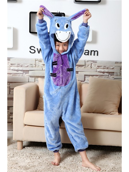 I-Aah Pyjama Onesies Kinder Tier Kostüme Für Jugend Schlafanzug Kostüm
