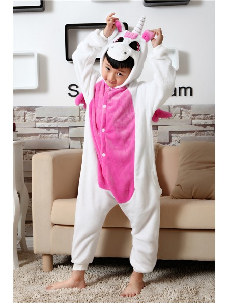 Rosa Einhorn Pyjama Onesies Kinder Tier Kostüme Für Jugend Schlafanzug Kostüm