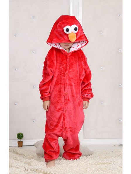 Sesame Street Elmo Pyjama Onesies Kinder Tier Kostüme Für Jugend Schlafanzug Kostüm