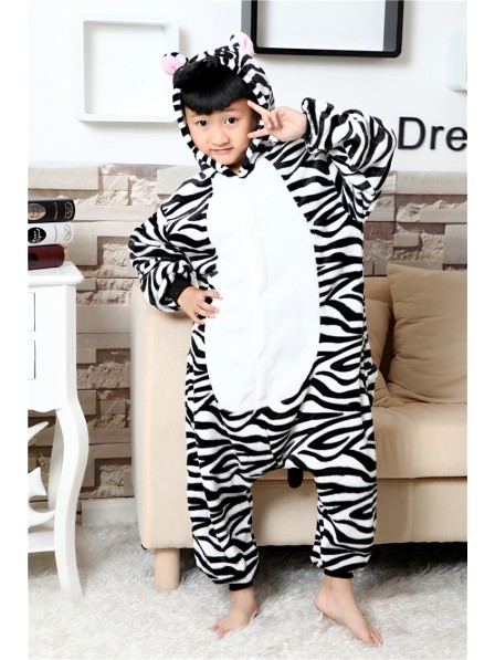 Zebra Pyjama Onesies Kinder Tier Kostüme Für Jugend Schlafanzug Kostüm