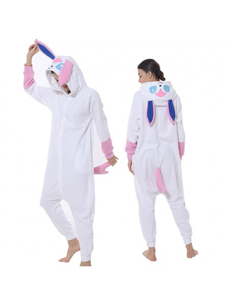 Sylveon Kostüm Onesie Pyjama Halloween Outfit Party Schlafanzug