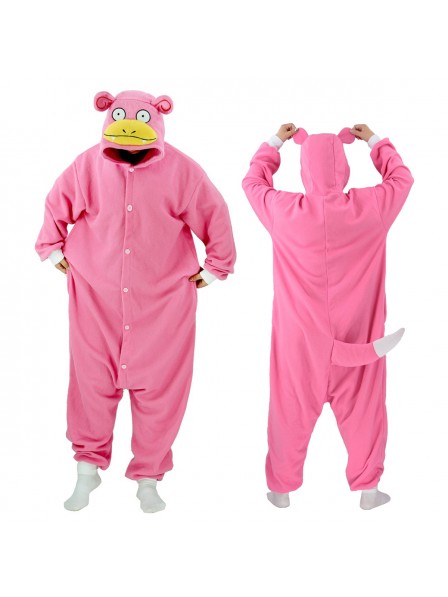 Slowpoke Kostüm Onesie Pyjama Halloween Outfit Party Schlafanzug