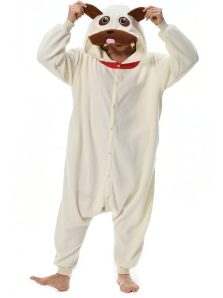 Dog Onesie Pyjama Kostüm Halloween Outfit for Erwachsene & Teens