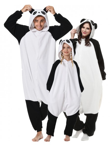 Panda Onesie Pyjama Kostüm Für Erwachsene Schlafanzug