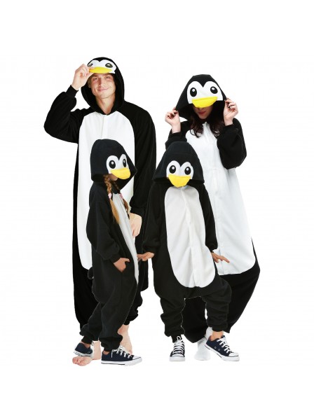 Pinguin Onesie Pyjama Kostüm Für Erwachsene Schlafanzug