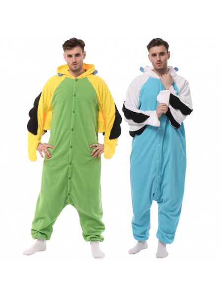 Macaw Onesie Pyjama Kostüm Für Erwachsene Schlafanzug