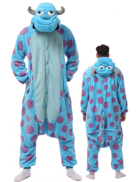 Monsters Inc Sully Onesie Pyjama Kostüm Für Erwachsene Schlafanzug