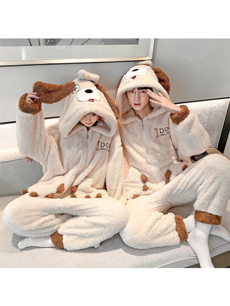 Hunde Einteiler Kostüm passender Pyjama für Paare