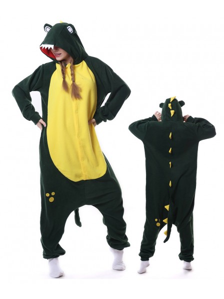 Krokodil Pyjama Onesies Tier Schlafanzug Kostüm