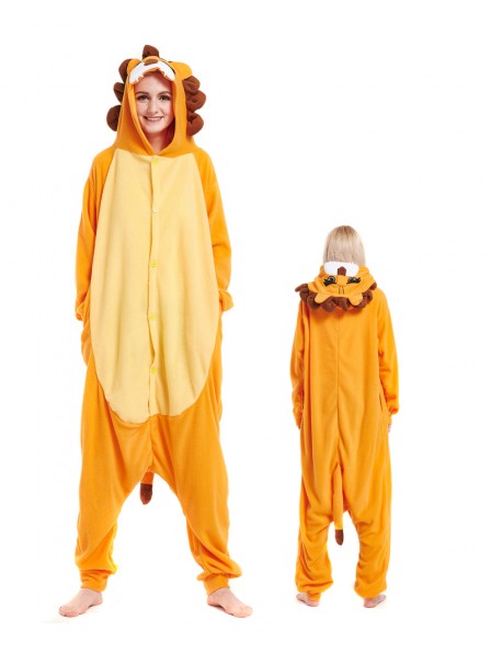 Löwe Pyjama Onesies Tier Schlafanzug Kostüm