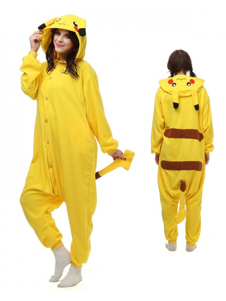 Pikachu Pyjama Onesies Tier Kostüme Für Erwachsene Schlafanzug Kostüm