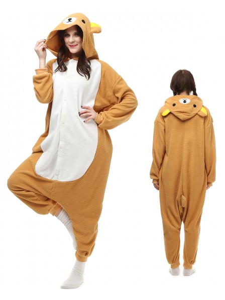 Rilakkuma Pyjama Onesies Tier Kostüme Für Erwachsene Schlafanzug Kostüm