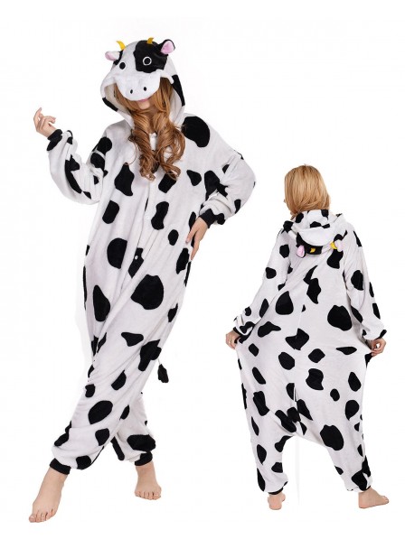 Kuh Pyjama Onesies Tier Kostüme Für Erwachsene Schlafanzug Kostüm