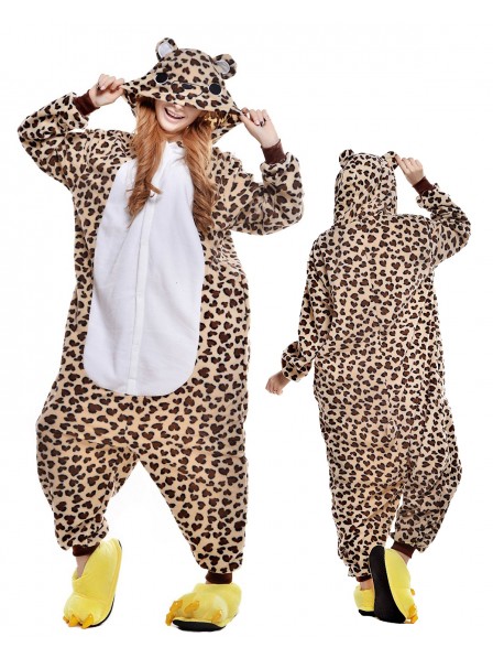 Leopard Bär Pyjama Onesies Tier Kostüme Für Erwachsene Schlafanzug Kostüm
