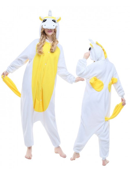 Gelbes Einhorn Pyjama Onesies Tier Kostüme Für Erwachsene Schlafanzug Kostüm