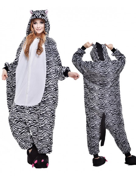 Zebra Pyjama Onesies Tier Kostüme Für Erwachsene Schlafanzug Kostüm