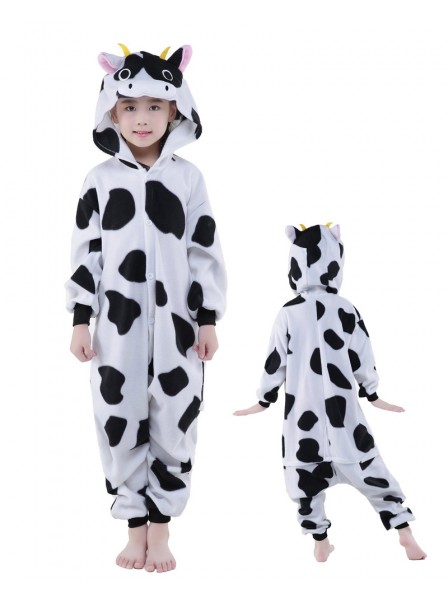 Kuh Onesie Kinder Tier Kostüme Für Jugend Schlafanzug Kostüm