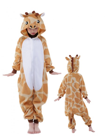 Giraffe Onesie Kinder Tier Kostüme Für Jugend Schlafanzug Kostüm