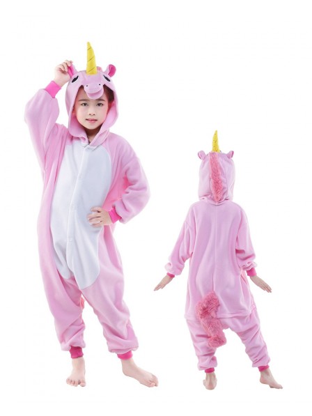 Rosa Einhorn Onesie Kinder Tier Kostüme Für Jugend Schlafanzug Kostüm
