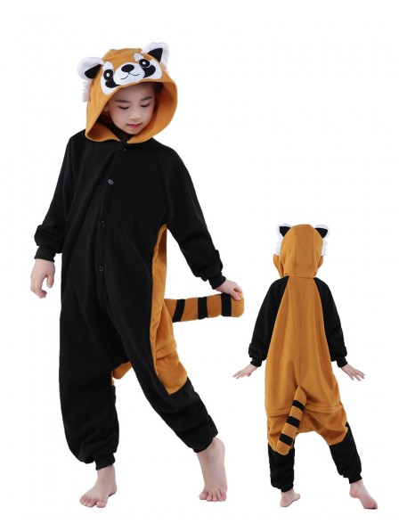 Roter Panda Onesie Kinder Tier Kostüme Für Jugend Schlafanzug Kostüm